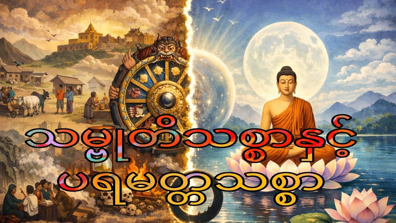 သမ္ဗုတိသစ္စာနှင့် ပရမတ္တသစ္စာ  ပါမောက္ခချုပ်ဆရာတော် ဘဒ္ဒန္တ ဒေါက်တာ နန္ဒမာလာဘိဝံသ