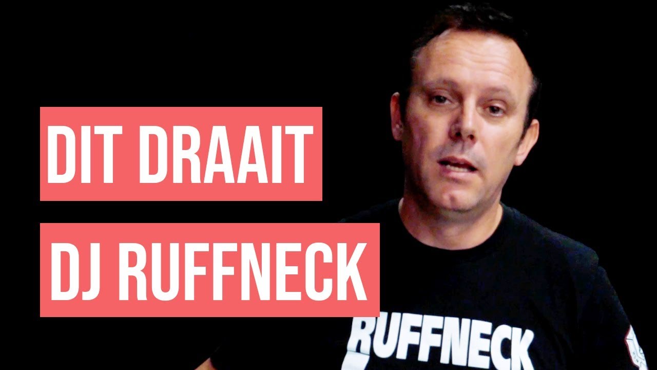 Hardcorelegende Dj Ruffneck draait alvast zijn favoriete platen voor show in 013