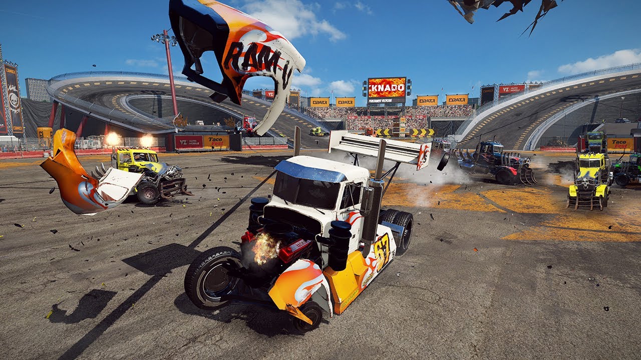 DEMOLICION DE CAMIONES TUNING... Wreckfest