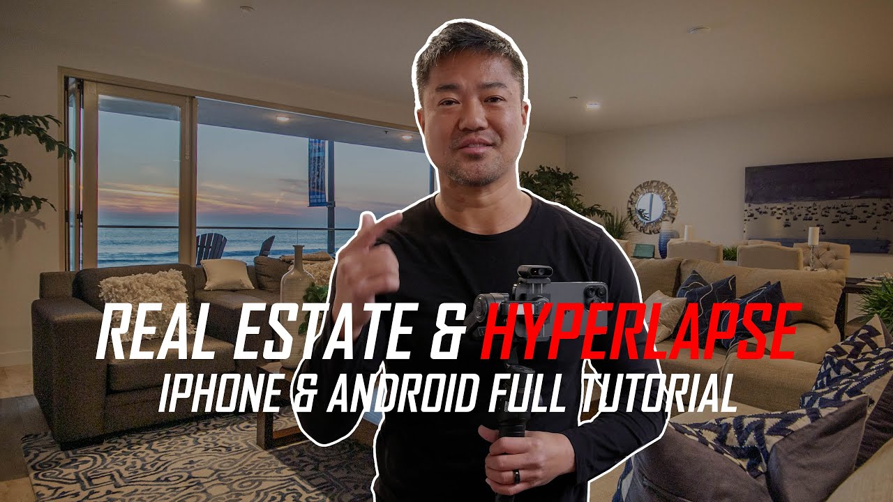 How to take Professional Real Estate Videos & Hyperlapse Reel with Your iPhone  or Android!