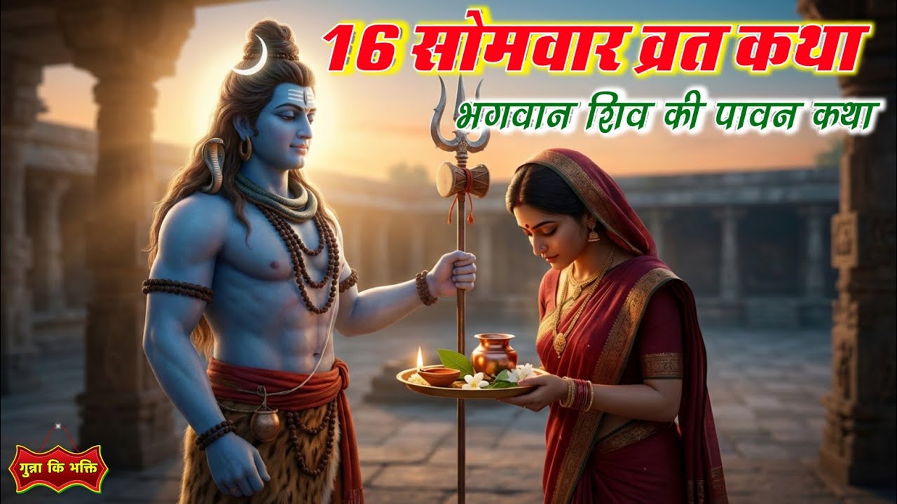 16 सोमवार की कथा | महादेव 16 सोमवार कथा | 16 Somvar Ki Katha | 16 Monday Katha | Mahadev Motivation 