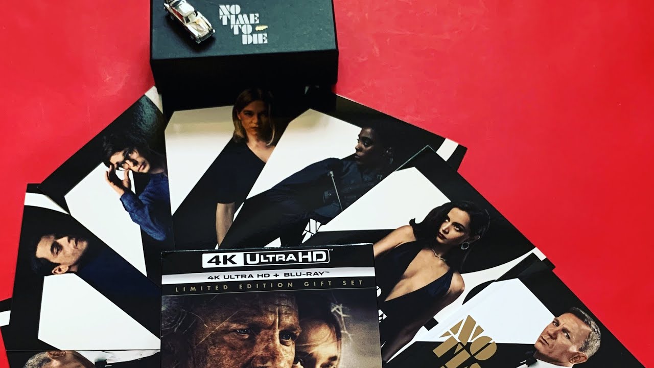No Time To Die HMV First Edition #hmv #007 #notimetodie #jamesbond #4k #limitededition #movies