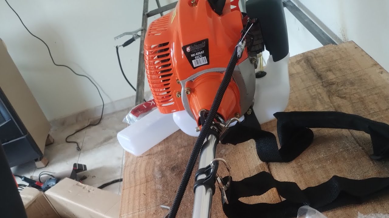 como montar roçadeira nakasaki