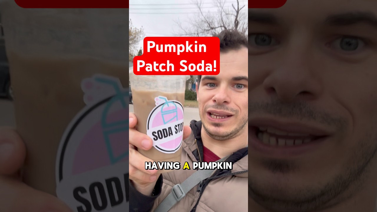 Газировка со вкусом тыквы от Soda Stop! #газировка #газировка #сезонтыквенныхспеций #обзор