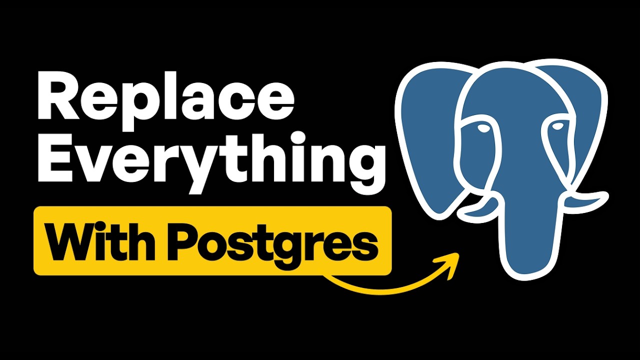 I replaced my entire tech stack with Postgres