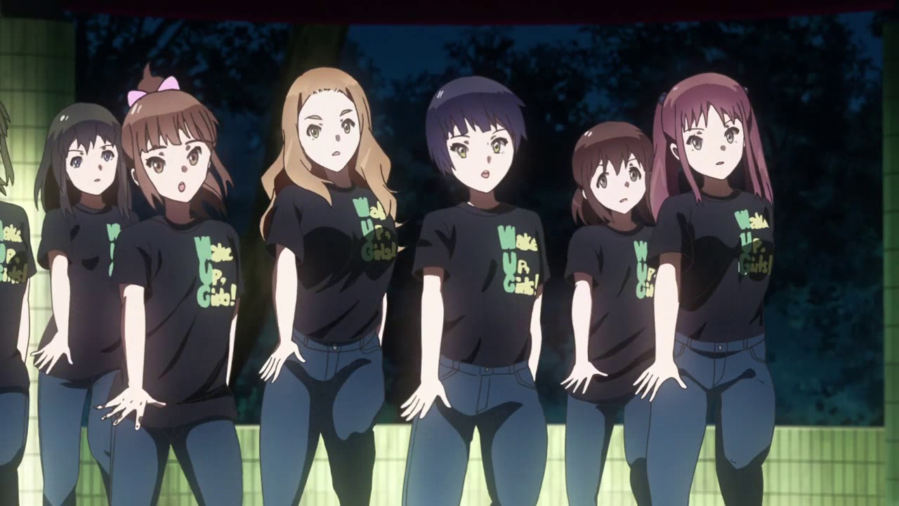 Wake up, Girls! 속편 극장판 ED  - 소녀 교향곡 - 라이브씬