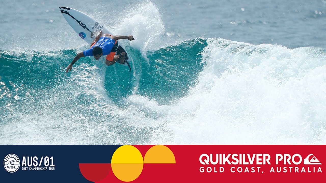 Parkinson vs. Ferreira vs. Duru - Quiksilver Pro Gold Coast 2017 Round One, Heat 9