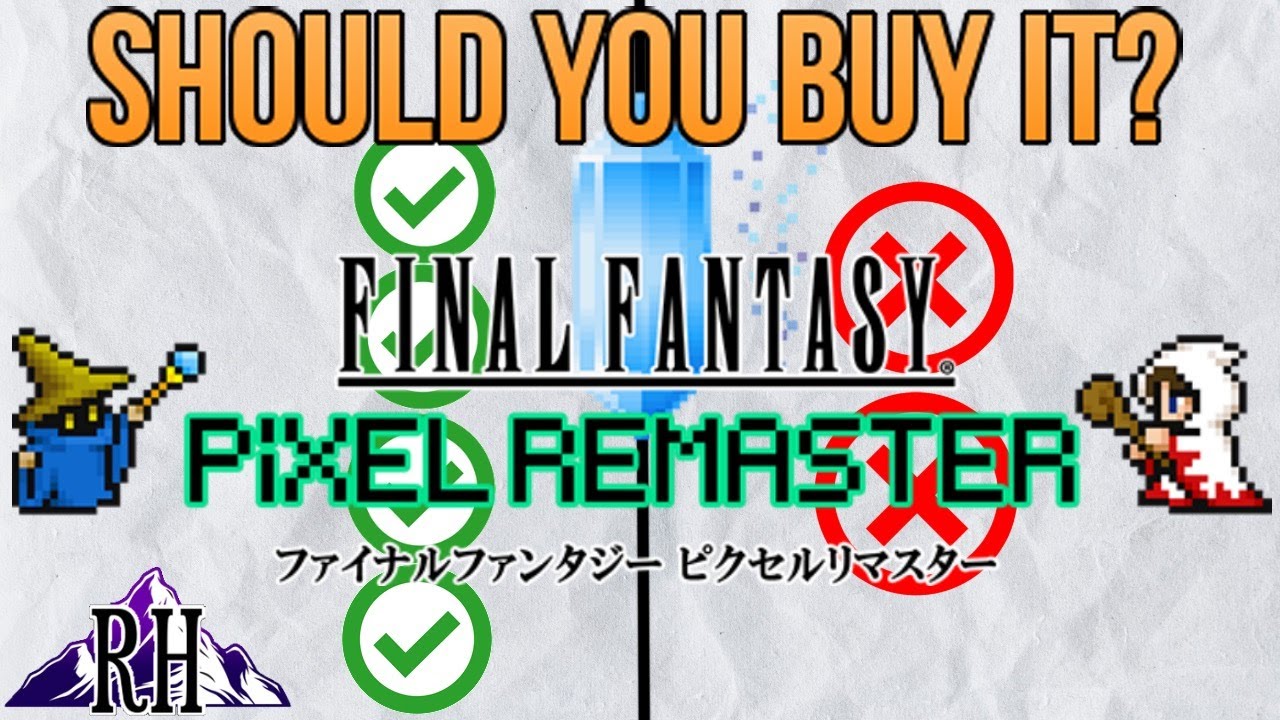 Стоит ли покупать Final Fantasy Pixel Remasters?!