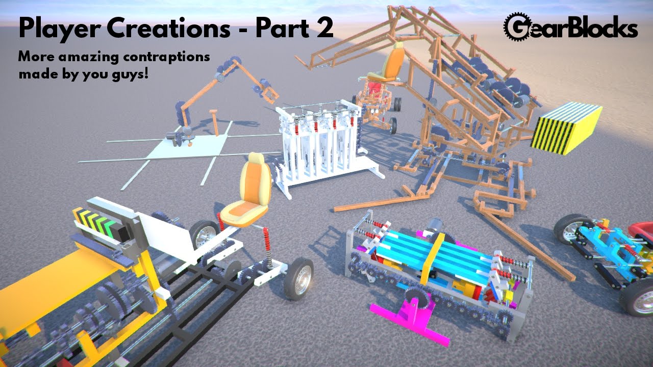 GearBlocks Player Creations - Part 2