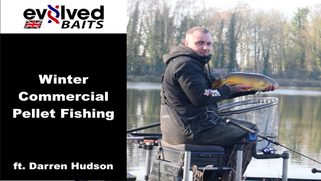 Winter Pellet Fishing On Commercials || Ft. Darren Hudson