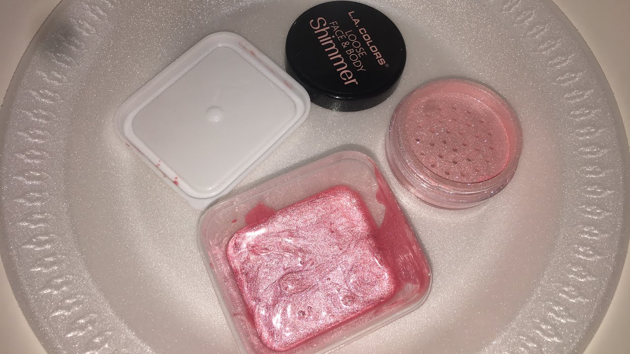 DIY Fenty Beauty Body Lava By L.A Colors Loose Face & Body Shimmer!!!