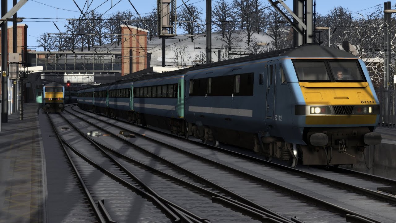 Train Simulator 2020: London Liverpool Street - Ipswich, Anglia 82112/90010, GEML