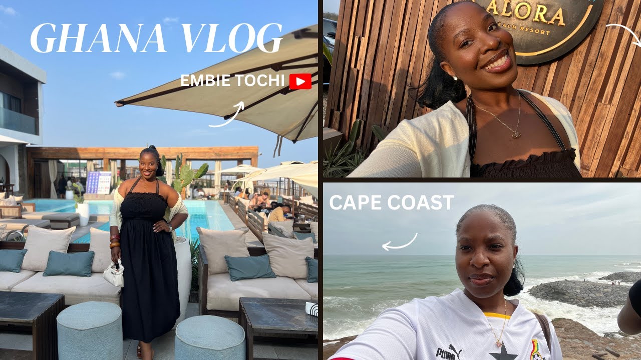 Ghana Vlog 🇬🇭:An Emotional Visit to Cape Coast Castle | Alora Beach + Fire Alarm at My Apartment