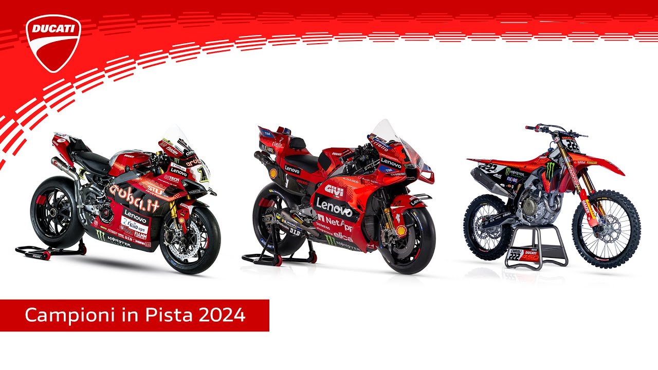 Campioni in Pista 2024 | Ducati Corse racing teams presentation LIVE from Madonna di Campiglio