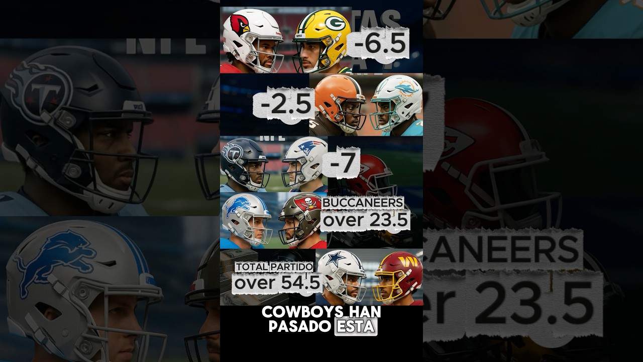 Apuestas NFL 🏈 semana 7 #apuestas deportivas #nfl #pronosticos #apuestas #predicciones