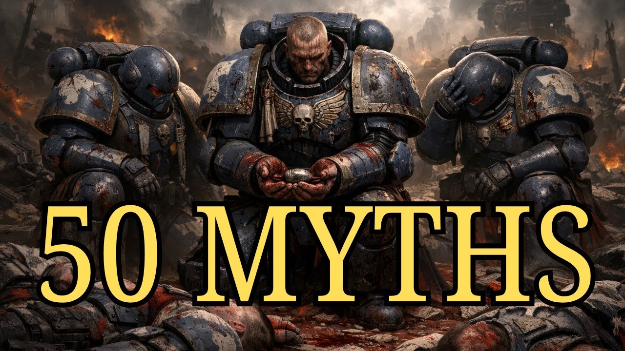 I busted 50 Warhammer 40k myths