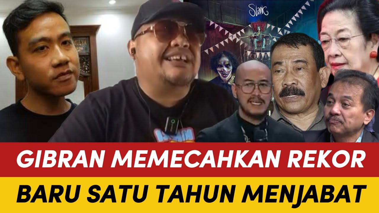 KERENN! GIBRAN MEMECAHKAN REKOR! BARU SETAHUN MENJABAT BUAT SEMUANYA KEPANASAN!