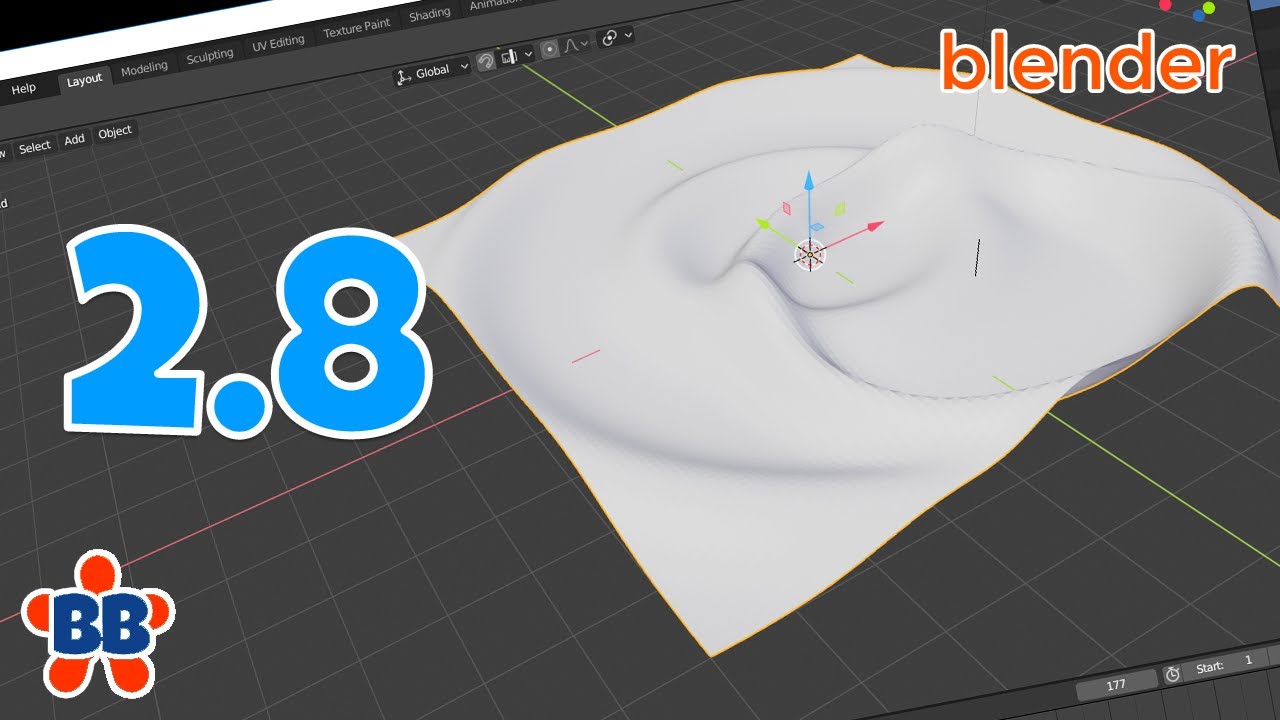 Модификатор волн Blender 2.8 — что вы можете с ним сделать?
