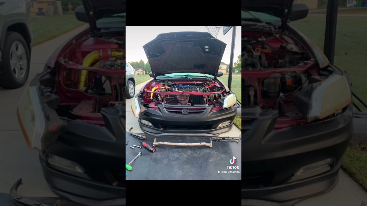 2000 Accord front end Conversion #shorts
