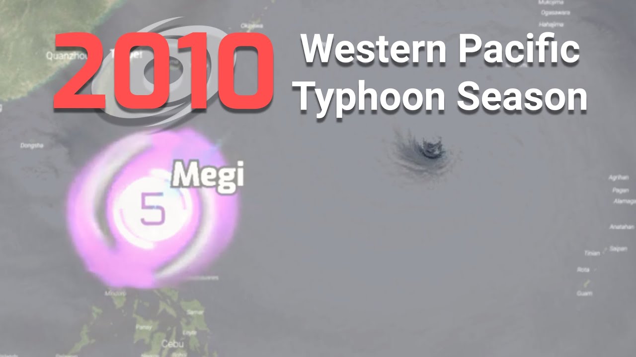 2010 Pacific Typhoon Season Animation V2