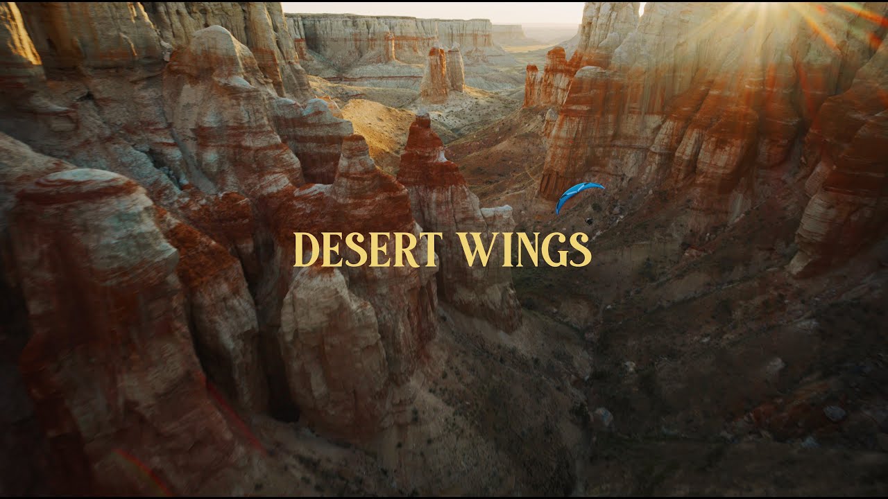 DESERT WINGS- SHOT ON DJI INSPIRE 3- A cinematic paramotor film
