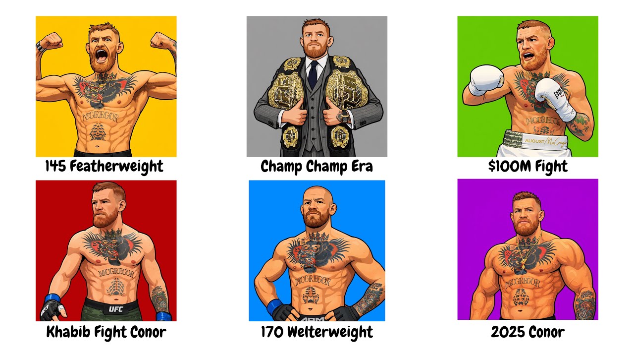 Every Version of Conor McGregor Explained in 9 Minutes