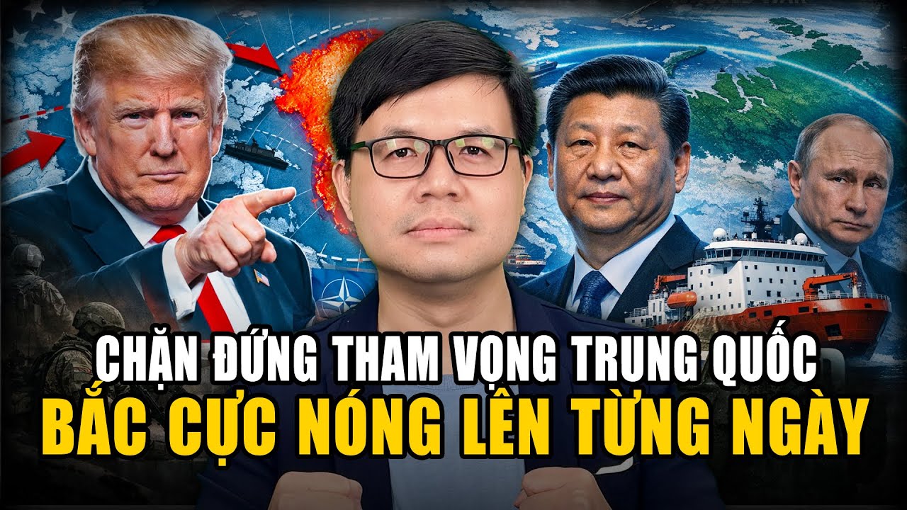 Mỹ Khai Màn Cuộc Chiến Bắc Cực, Con Đường Tơ Lụa Trên Băng Của Trung Quốc Tan Chảy