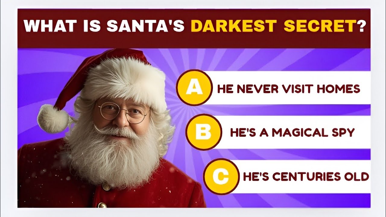 🎄 Christmas Quiz Challenge 🎅✨ Can You Pass This 40-Question Challenge? #christmasquiz
