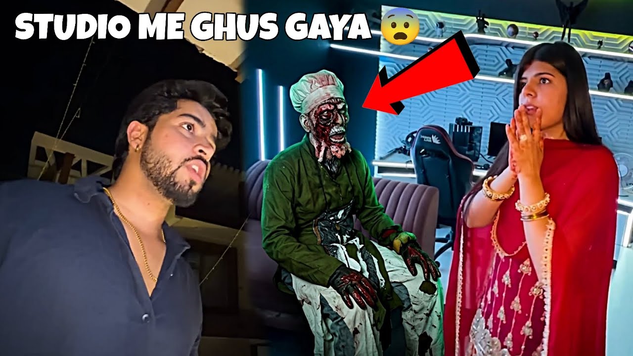 Studio Me Ghus Gaya Ice Man 😨 || Albadi Vlogs