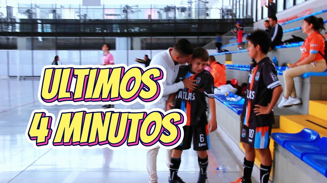 ULTIMOS 4 MINUTOS DE INFARTO ( FINAL FUTSAL INFANTIL )