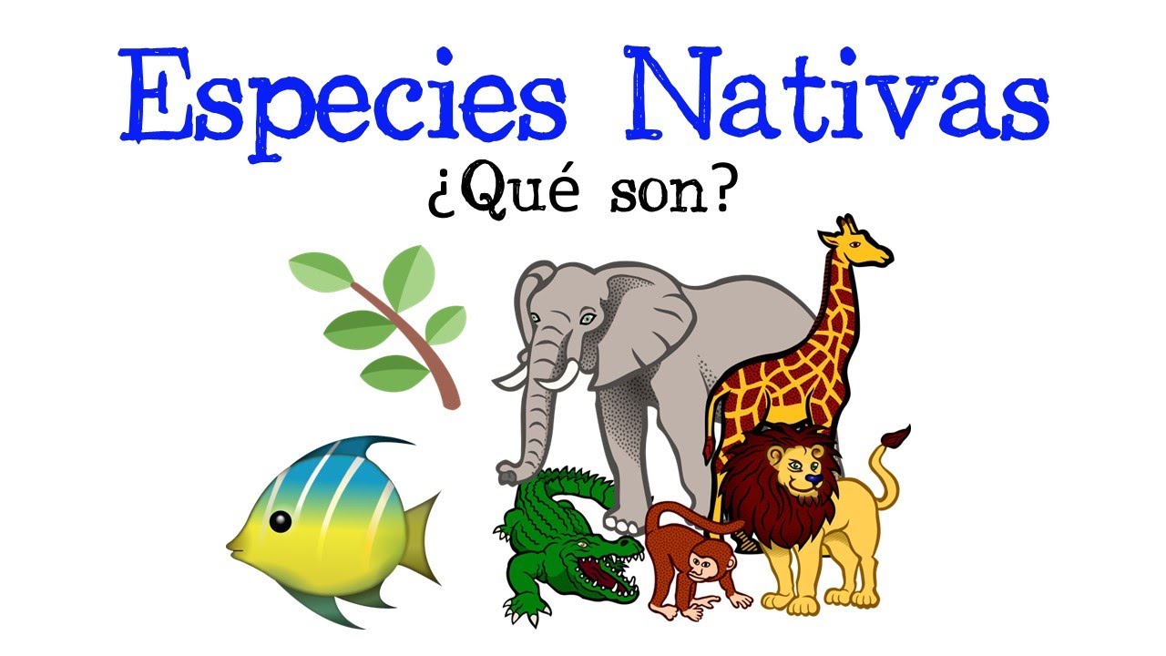 🦁 &iquest;Qu&eacute; son las Especies Nativas? 🌿 [F&aacute;cil y R&aacute;pido] | BIOLOG&Iacute;A |