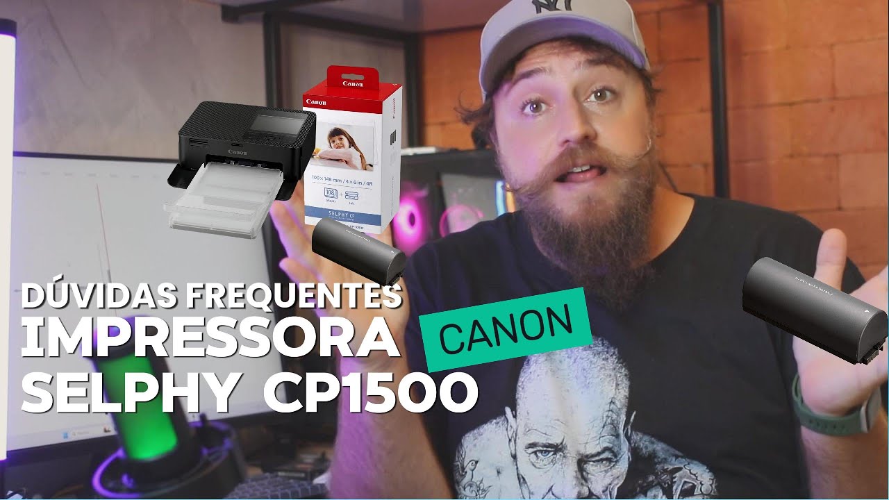 IMPRESSORA CANON SELPHY CP1500 *DÚVIDAS FREQUENTES