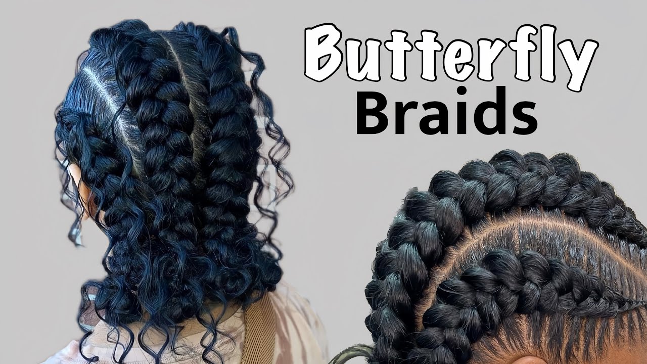 Detailed Butterfly Braids Tutorial | Easy Braided Hairstyles