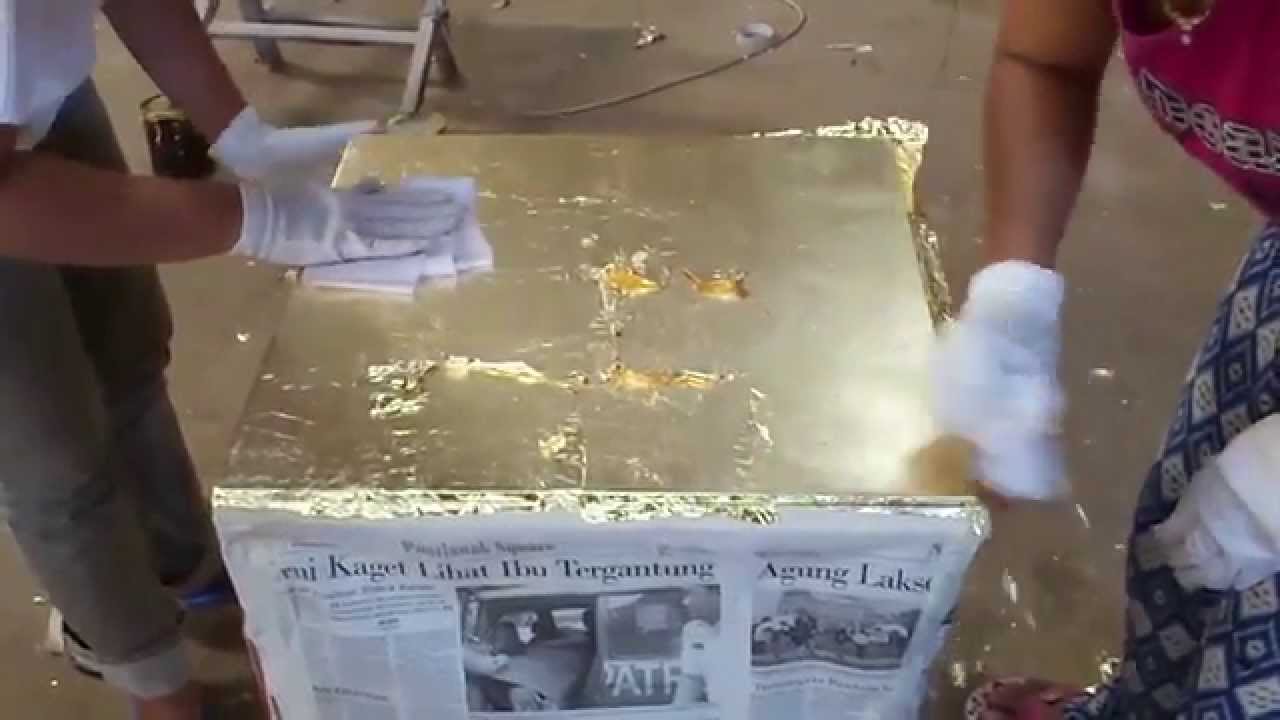 Gold Leaf Furniture Production Process Part II - VIXIDesign.com