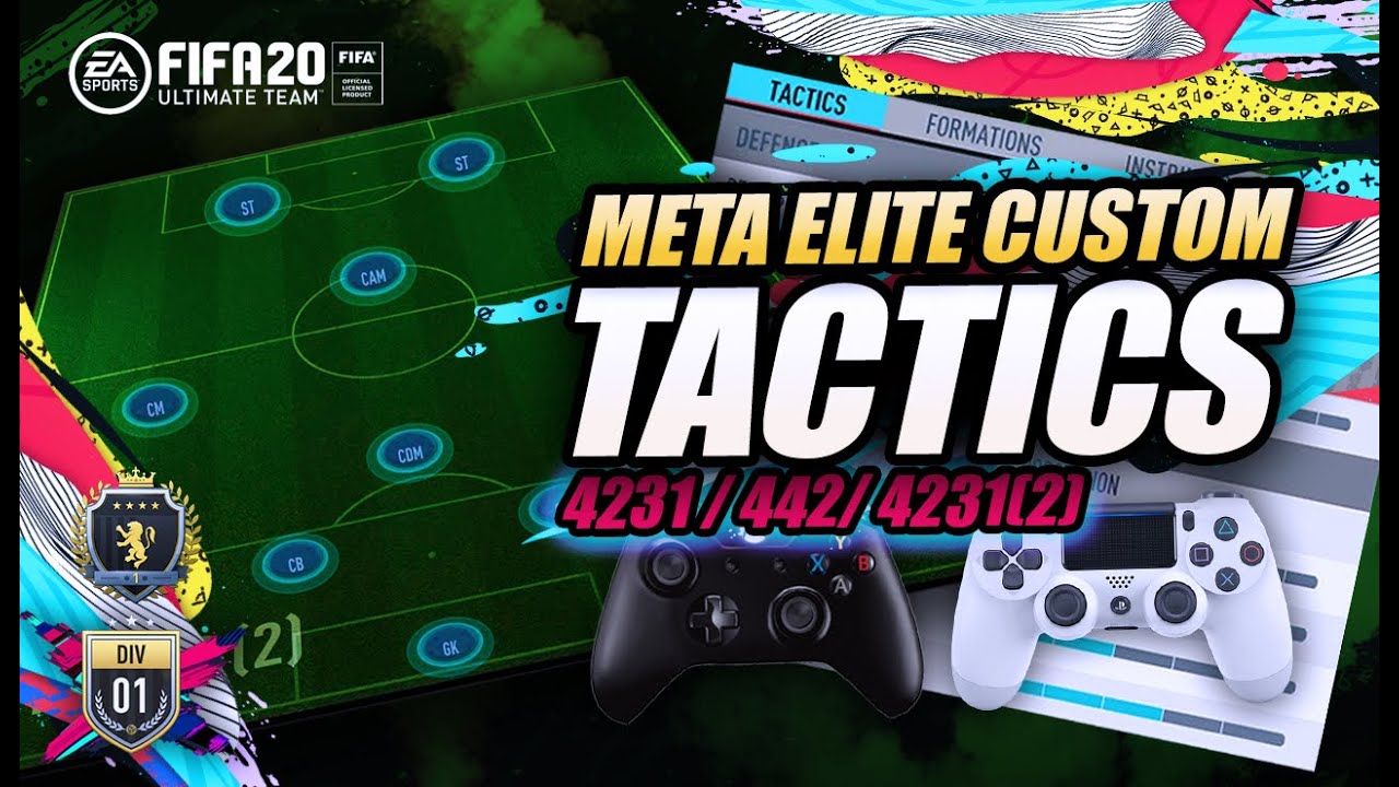 FIFA 20 ELITE META CUSTOM TACTICS | 4231, 442 & 4231(2) | TACTICS/INSTRUCTIONS | COMPLETE GUIDE