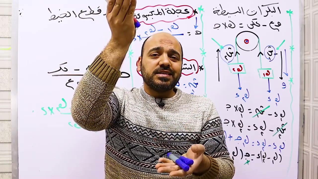 البكرات البسيطه ديناميكا 3ث 2023