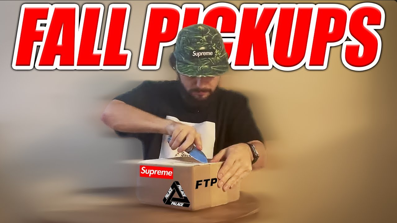 Распаковка моих покупок осени 2024 года! (Supreme, Palace, FTP)