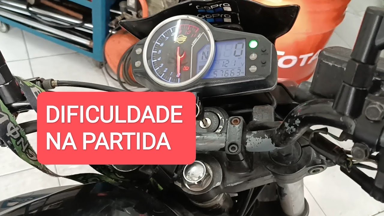 (Resolvido) Next Dificuldade na Partida - Oficina Feroldi Motos, Guarujá/SP