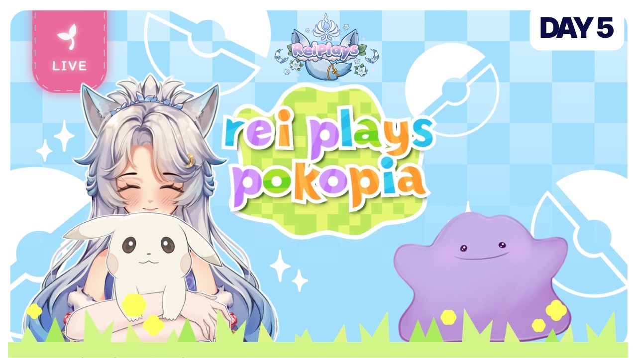 LIVE || Rei Plays a little Pokopia obsession never hurts