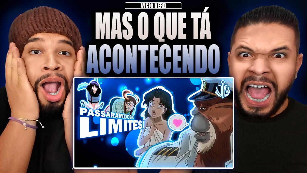 Momentos ''O QUE FOI ISSO?'' nos ANIMES | Vício Nerd (REACT)