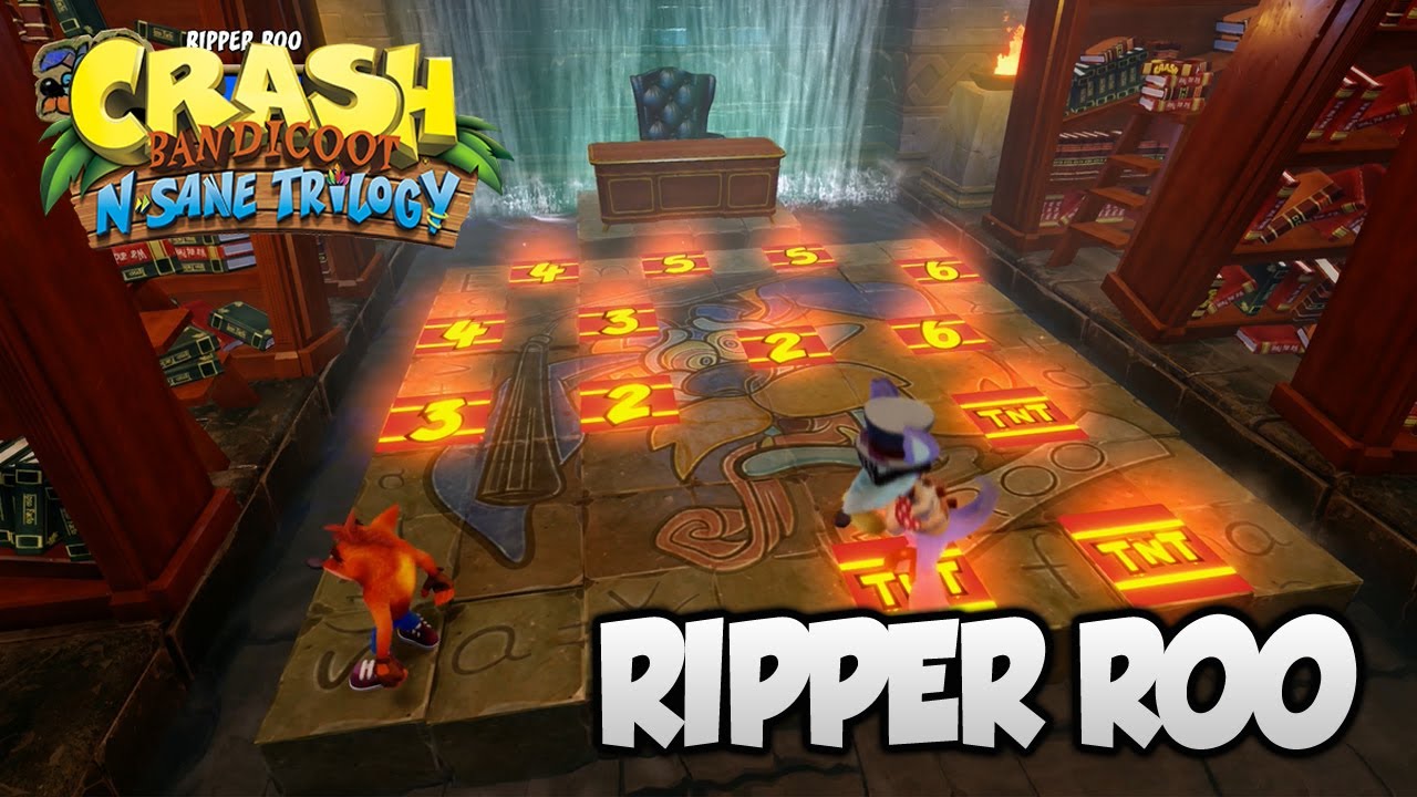 Crash Bandicoot 2 - Ripper Roo BOSS Fight (PS4 N Sane Trilogy)