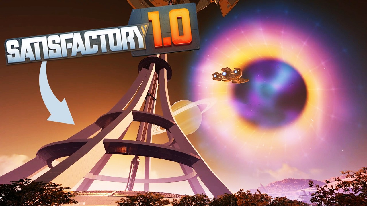 Satisfactory International Space Elevator