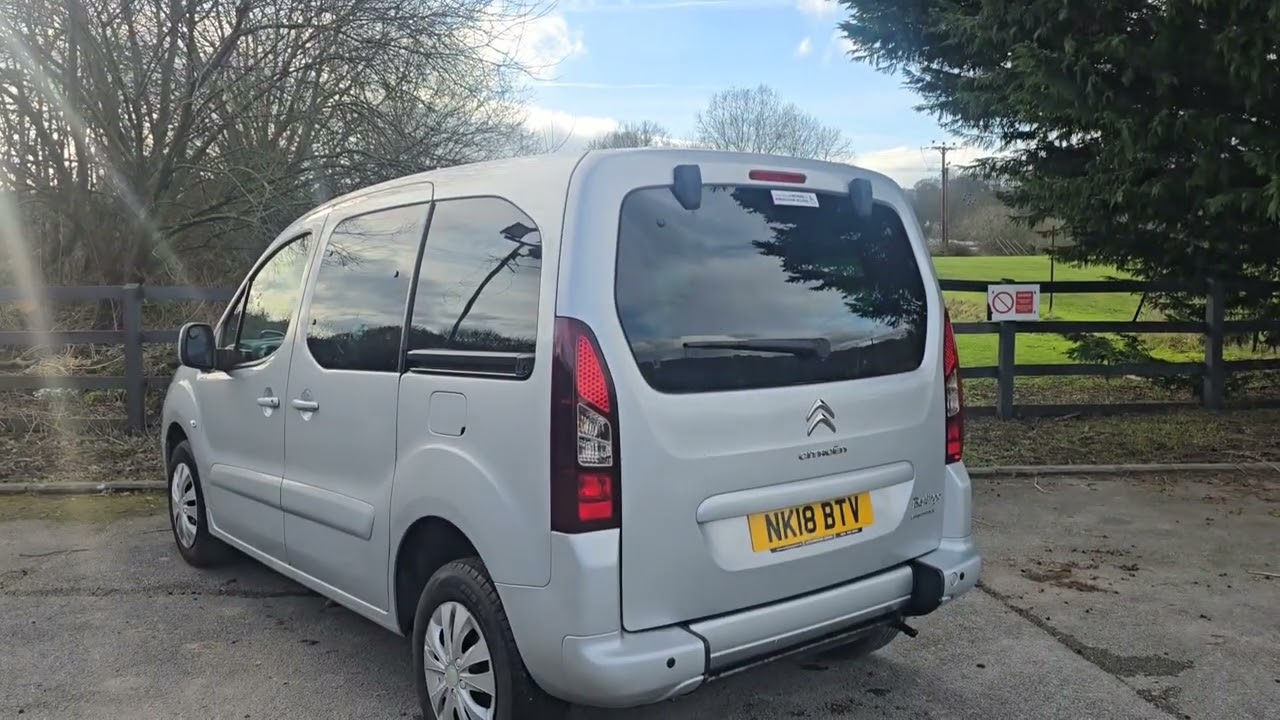 £0 Deposit Finance | Berlingo Automatic 4 Seat Wheelchair Access For Sale | Hollins Hill Car Sales