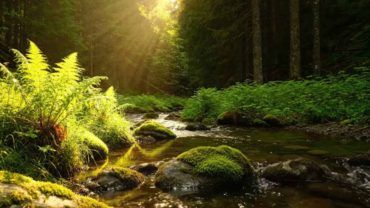 Nature River Flow – Peaceful Water Sounds for Stress Relief & Healing
