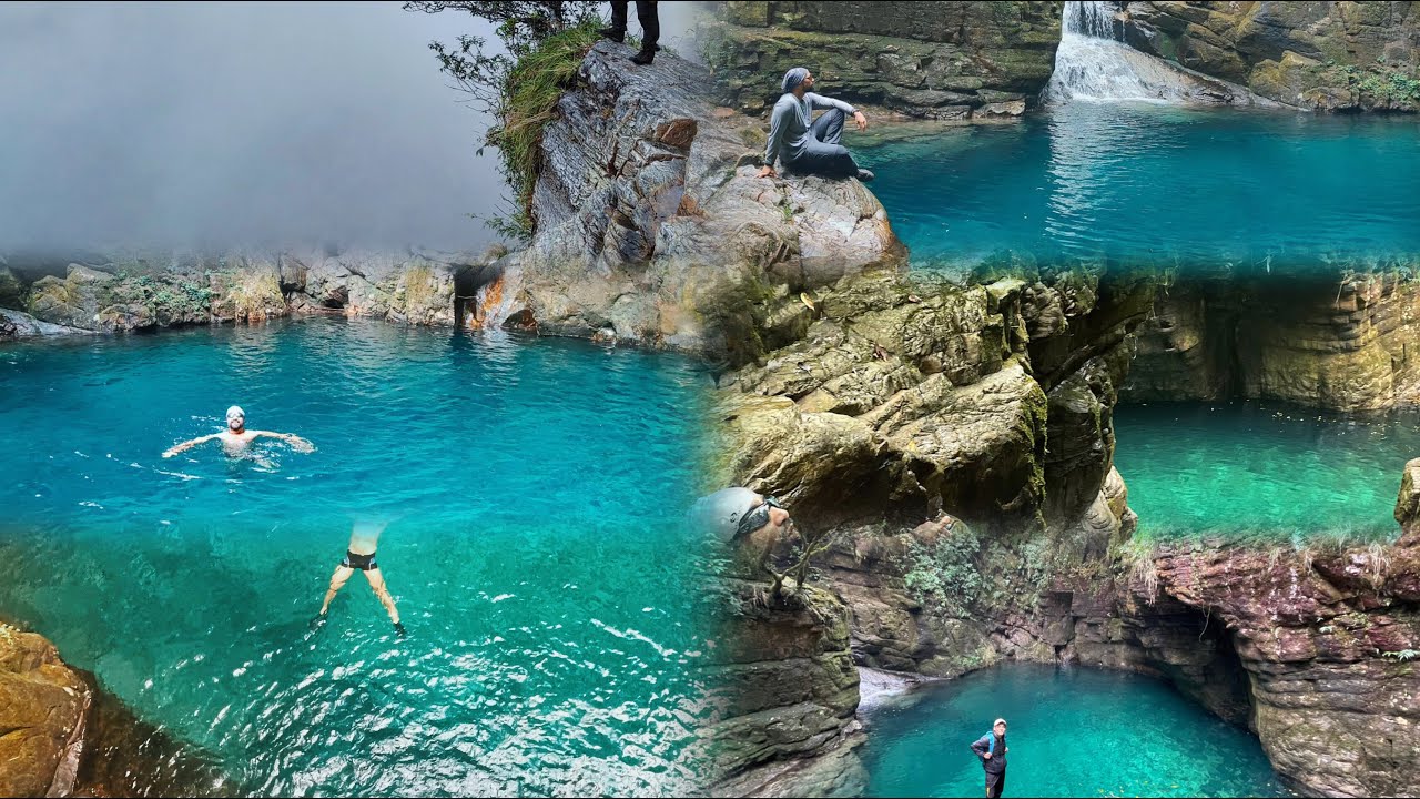 Natural Swimming Pool Meghalaya | Blue Lagoon | Laitmawroh |Thwei | trekking | Crystal clear water