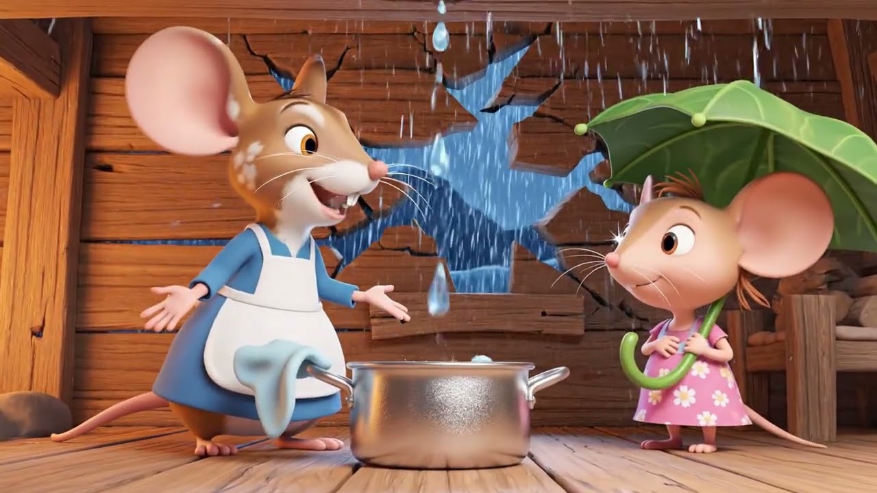 Mouse Family Adventure | The Broken Window Surprise (Episode 8)