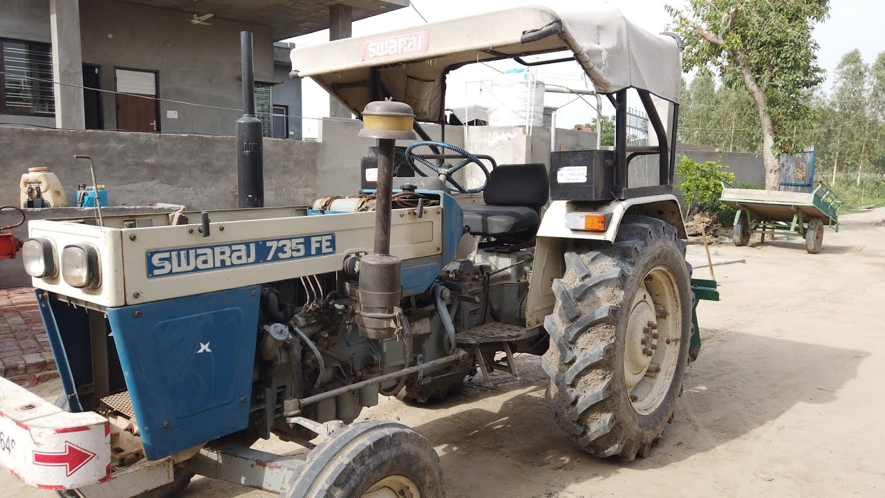 Swaraj 735 FE Tractor For Sale | Second Hand Tractor | Barnala Tractor Mandi | Cnt 87289-41979