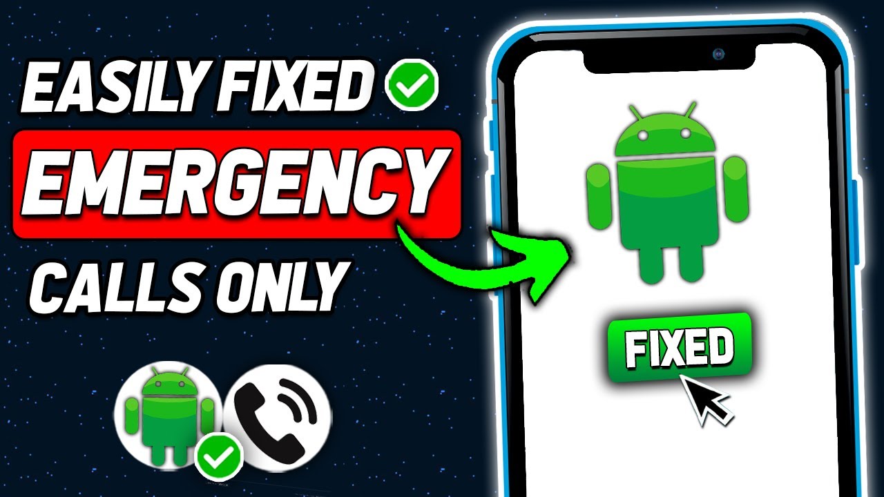 How to Fix Emergency Calls Only on Android (2025 New Method)