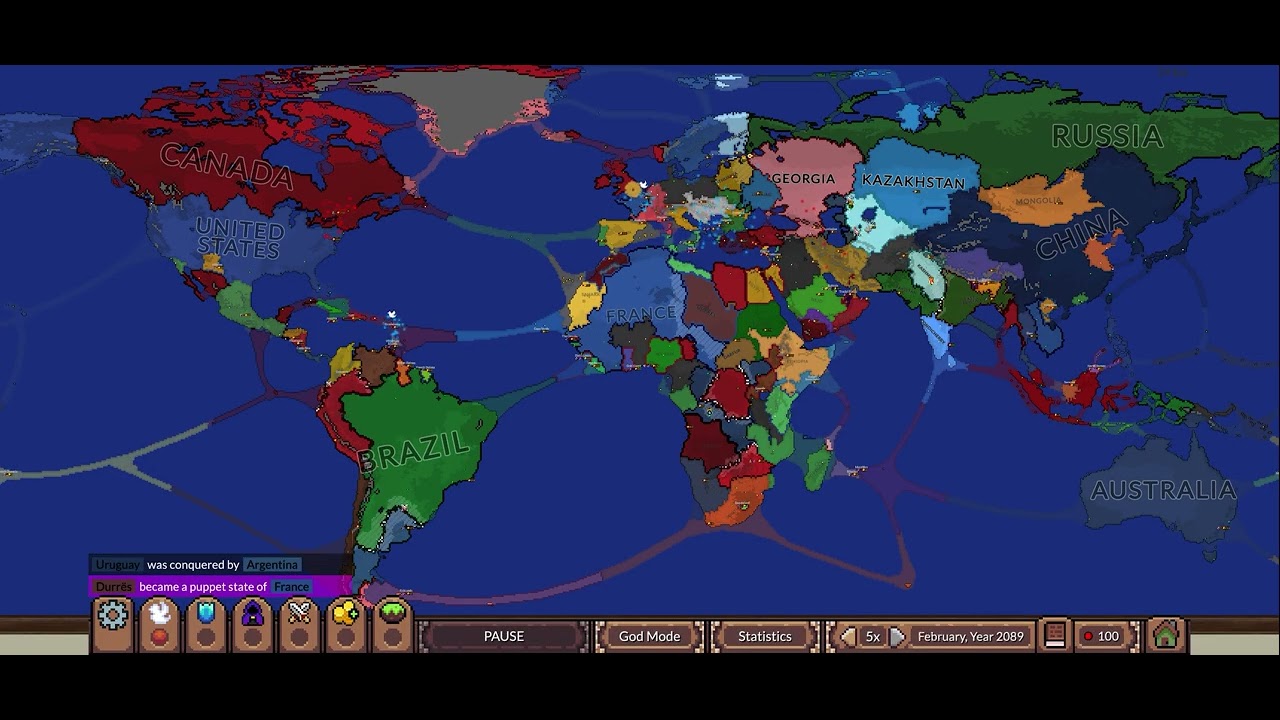 First Balkan War (1912) | World Map Simulation