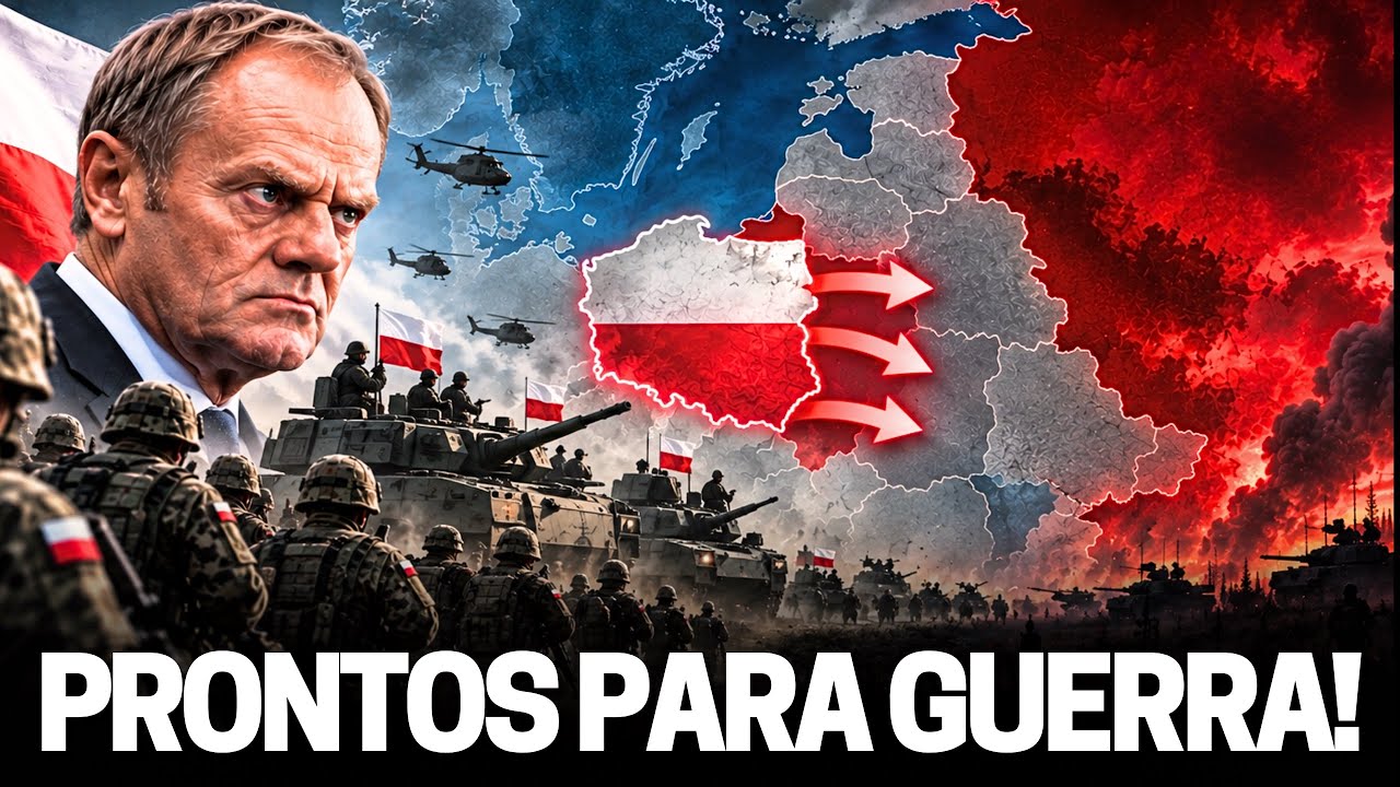 Pol&ocirc;nia envia tropas para fronteira: &ldquo;estamos prontos para guerra contra R&uacute;ssia! Putin vai agir&rdquo;!